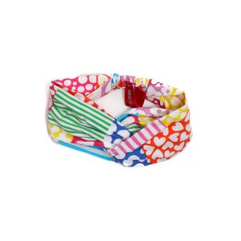 Bentita de bumbac cu imprimeu - Multicolor