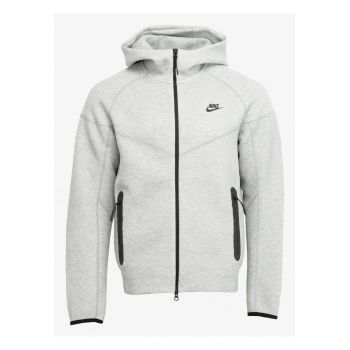 Bluza cu fermoar  pentru Nsw Other Sports - M NK TCH FLC FZ WR HOODIE - FB7921-063 - L INTL - Gri