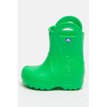 Cizme de ploaie cu logo - Verde -