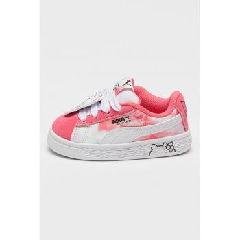Hello Kitty & Friends - Pantofi sport tie-dye cu garnituri de piele intoarsa