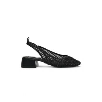 Pantofi slingback cu toc masiv