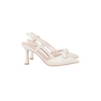 Pantofi slingback din piele Jasmine