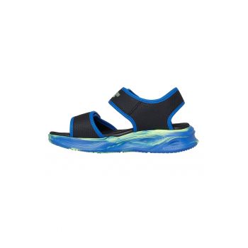 Pantofi sport cu velcro si imprimeu logo
