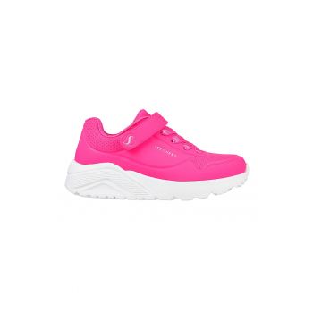 Pantofi sport din piele ecologica cu velcro Uno Lite