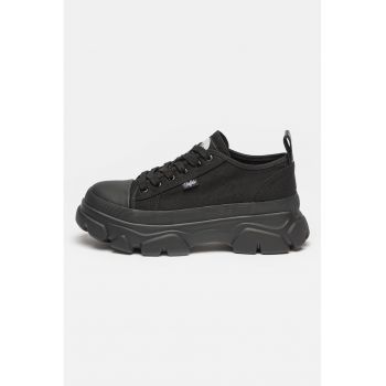 Pantofi sport flatform cu logo