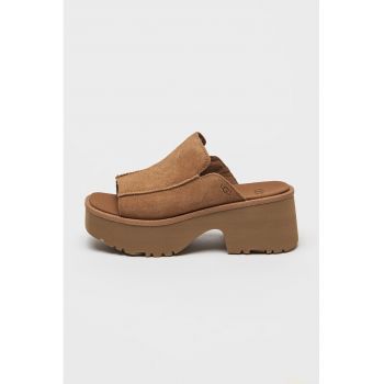 Papuci din piele intoarsa New Heights
