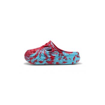 Papuci unisex cu model abstract