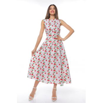 Rochie uni cu buzunare laterale
