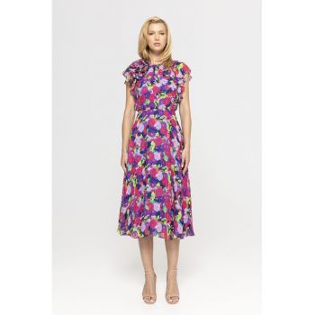 Rochie cu model si volane
