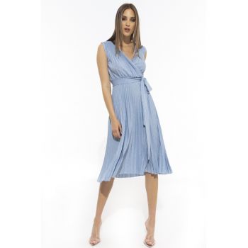 Rochie petrecuta cu pliuri