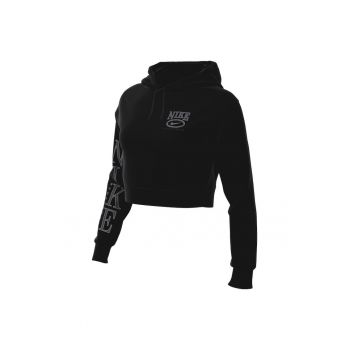 Hanorac  pentru Femei - w nsw club flc os gx crp hdy - HJ0925-010 - Negru