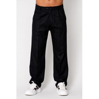 Pantaloni lung din IN Black 16531