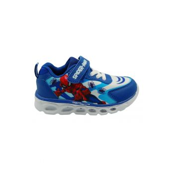 Pantofi sport cu velcro si LED