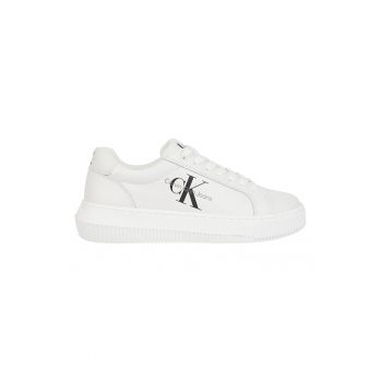 Pantofi sport din piele cu logo