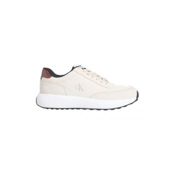 Pantofi sport pentru Barbati - athleisure runner laceupmix - YM0YM01195-0GF - Bej Pantofi sport pentru Barbati - athleisure runner laceupmix - YM0YM01195-0GF - Bej