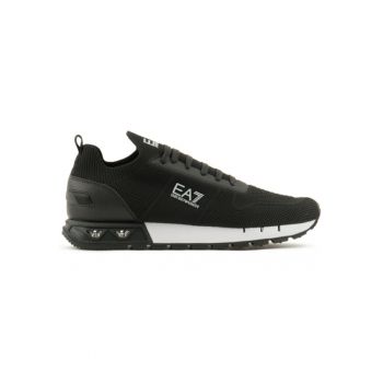 Pantofi sport  pentru Barbati - black white legacy knit - X8X171-XK373-N181 - 40 EU - Negru