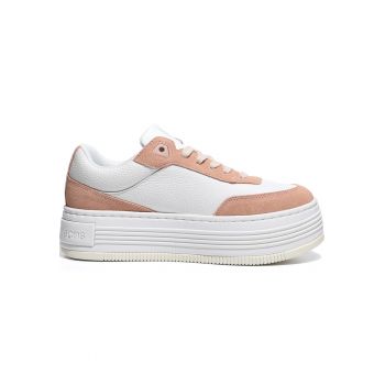 Pantofi sport  pentru Femei - bold flatf low lace tumb - YW0YW01797-0K6 - Alb