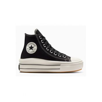 Pantofi sport  pentru Femei - chuck taylor all star move - A12585C - Negru