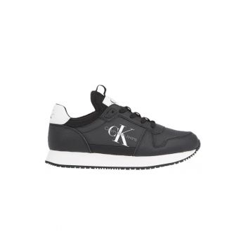 Pantofi sport  pentru Femei - runner sock laceup ml lth - YW0YW01616-0GM - Negru