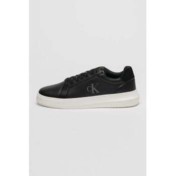 Pantofi sport wedge de piele