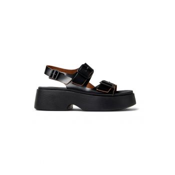 Sandale de piele cu toc Tasha