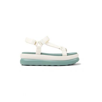 Sandale flatform cu catarama