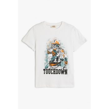 Tricou cu imprimeu grafic