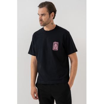 Tricou cu imprimeu pe partea din spate