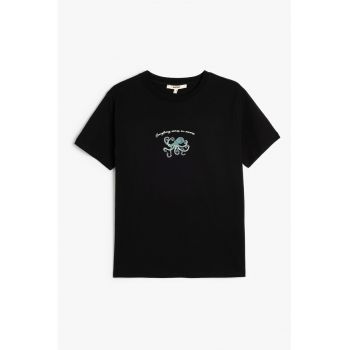Tricou de bumbac cu imprimeu