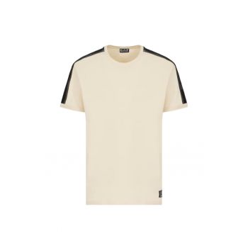 Tricou  pentru Barbati - 7M000138-AF10375-U1079 - Bej