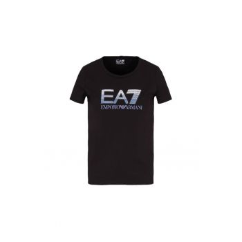 Tricou  pentru Femei - 7W000183-AF10373-UC001 - Negru
