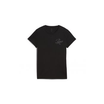 Tricou  pentru Femei - ess script tee - 684982-01 - 2XS INTL - Negru