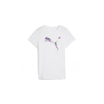 Tricou  pentru Femei - graphics floral cat logo tee - 685081-02 - 2XS INTL - Alb