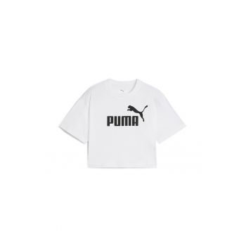 Tricou  pentru Fete - ess no 1 logo short length tee g - 684939-02 - Alb