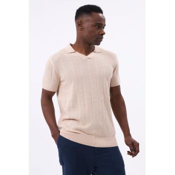 Tricou polo din amestec de bumbac