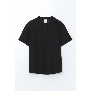 Bluza cu fenta cu nasturi