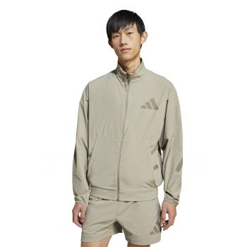 Bluza de trening cu fermoar si buzunare laterale