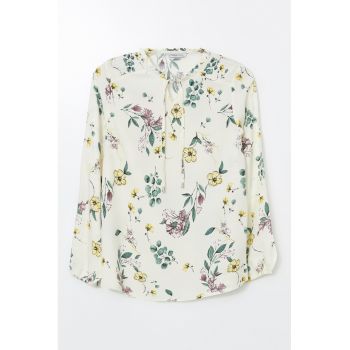 Bluza-tunica cu imprimeu