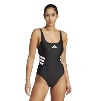 Costum de baie intreg cu imprimeu logo