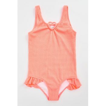 Costum de baie intreg texturat
