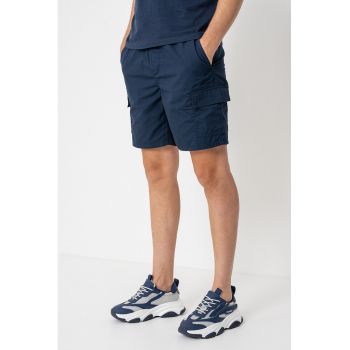 Pantaloni scurti cargo cu snur de ajustare Kal