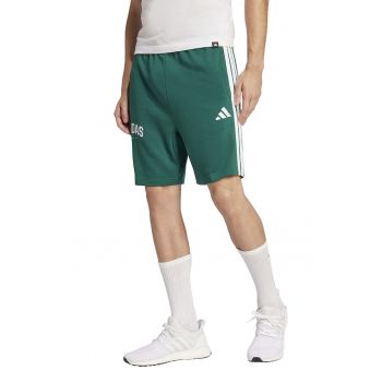 Pantaloni scurti cu logo si buzunare laterale