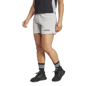 Pantaloni scurti din amestec de bumbac cu detaliu logo