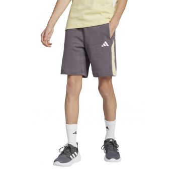Pantaloni scurti din amestec de bumbac cu logo