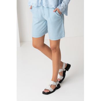 Pantaloni scurti din lyocell
