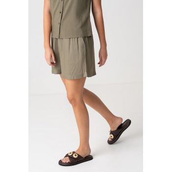Pantaloni scurti lejeri cu talie elastica