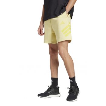 Pantaloni scurti relaxed fit din amestec de bumbac