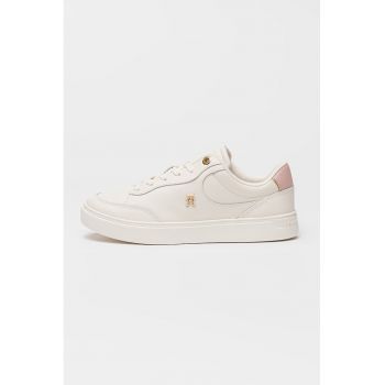 Pantofi sport low-cut din piele