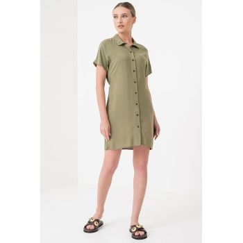 Rochie-camasa cu un cordon in talie Nova
