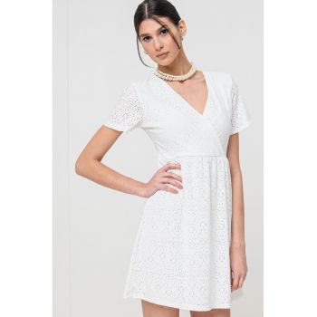 Rochie cu broderie Sangallo Abby